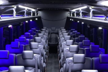 Hampton Charter Bus Interior
