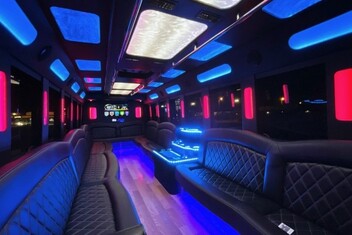 Hampton Limousine Bus Interior