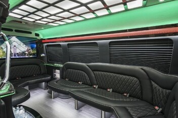 Hampton Sprinter Party Bus Interior