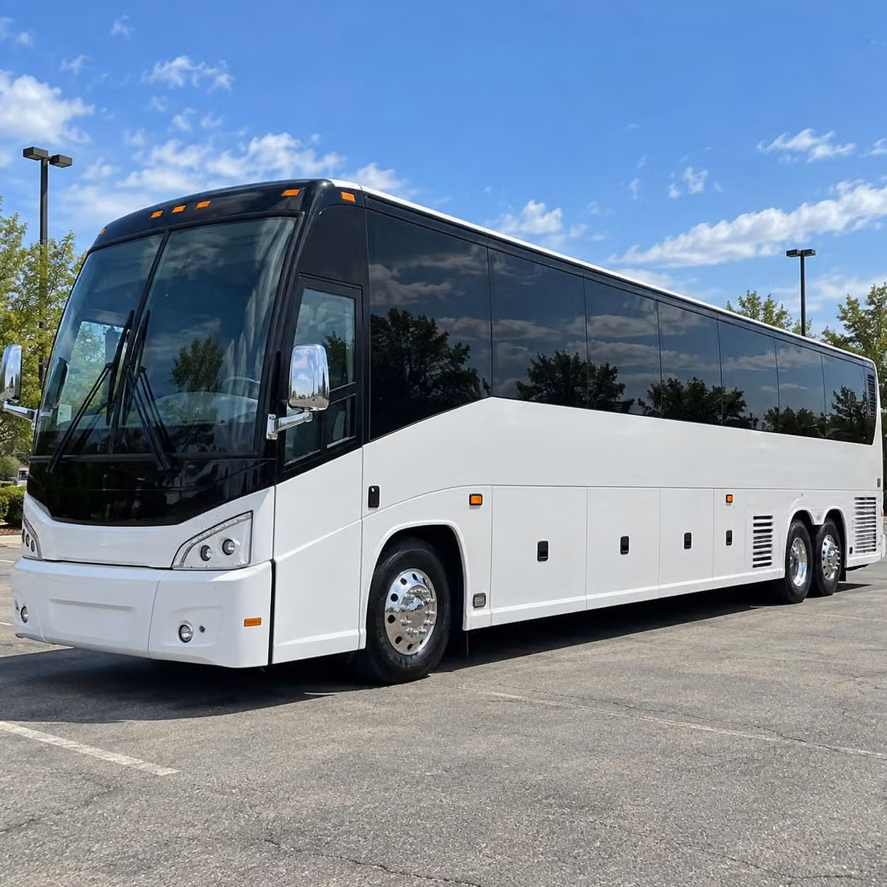 hampton high school prom groups love party buses with built in bars and led lighting