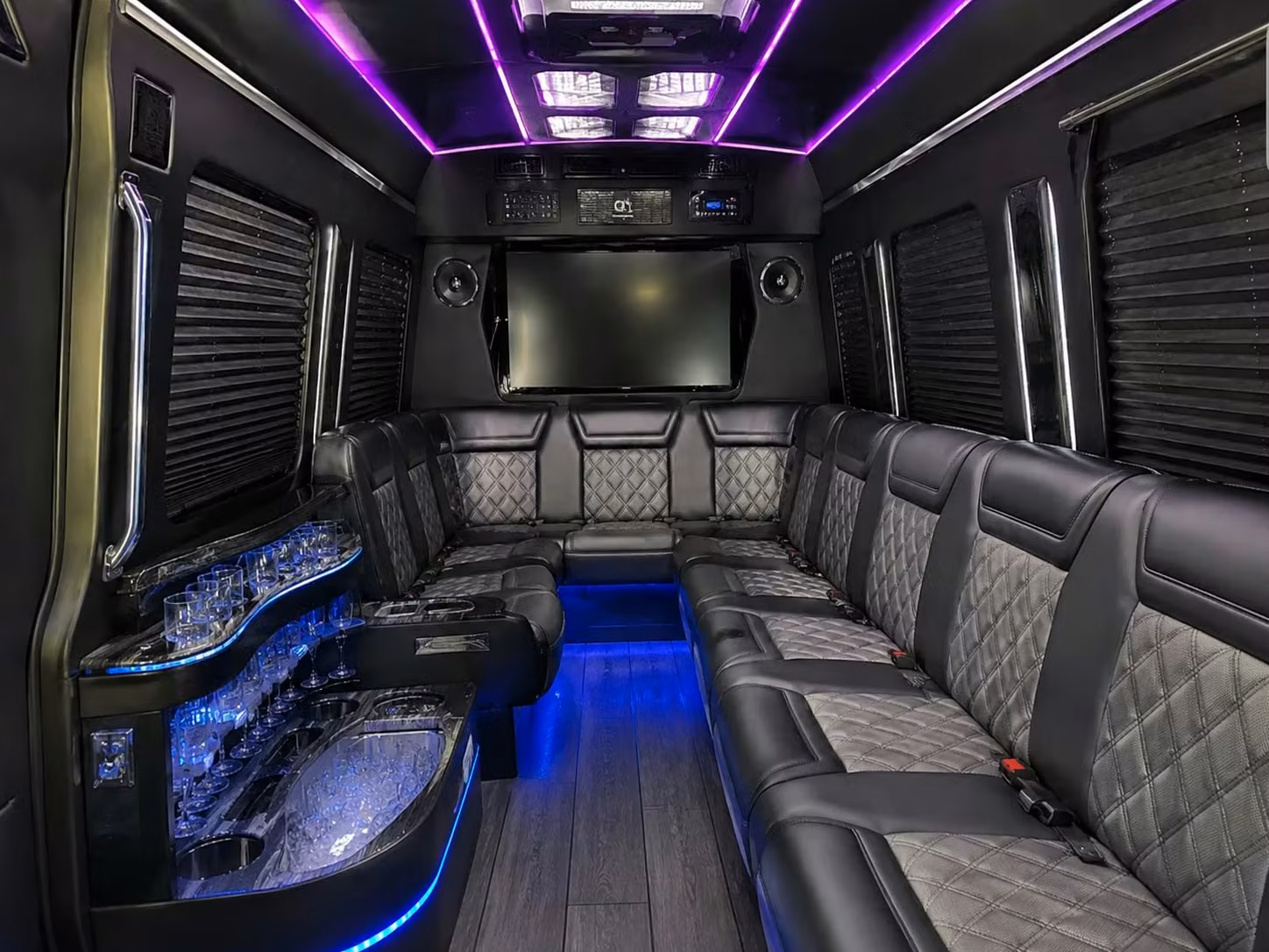 sprinter limousine inside
