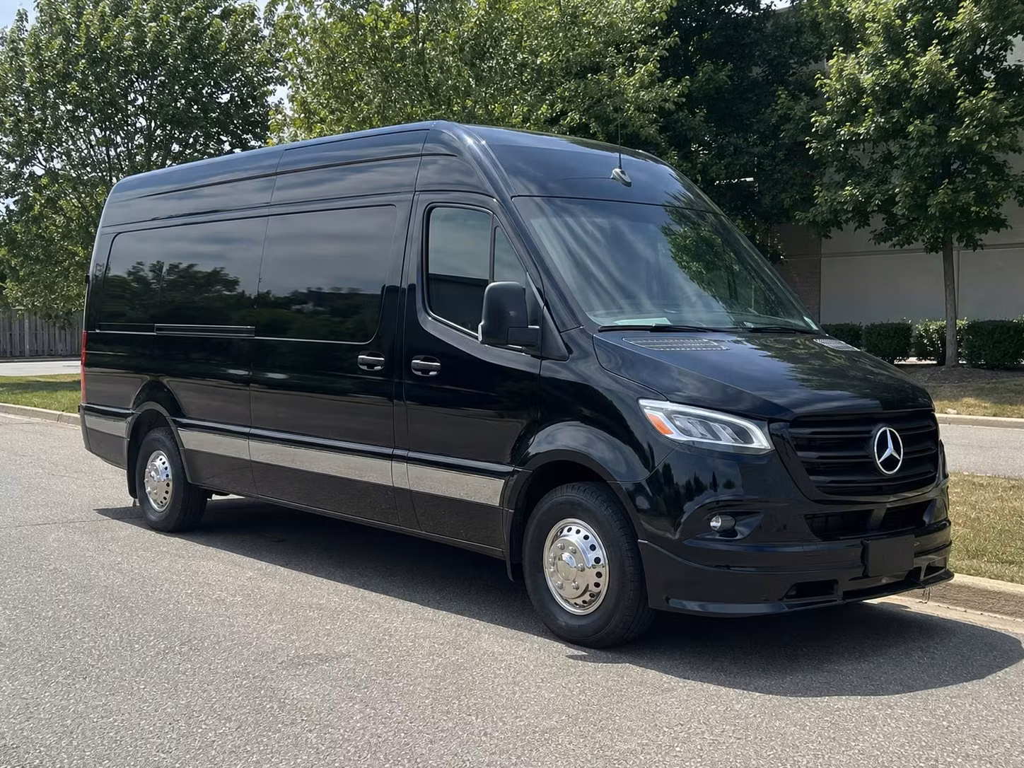 sprinter vans in hampton are a sharp choice for smaller vip prom groups